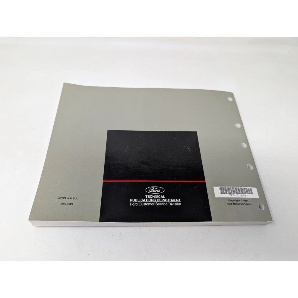 1995 Ford Aerostar OEM Electrical & Vacuum Trouble Shooting Manual‎ EVTM VTG 90s